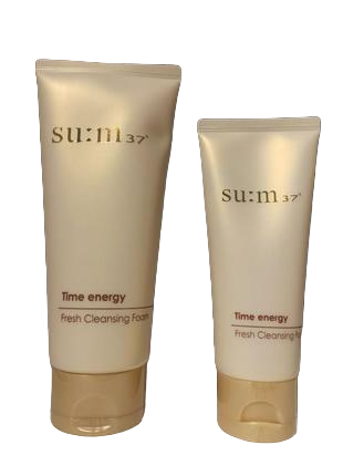 Набір пінок для вмивання Sum37 Time Energy Fresh Cleansing Foam Special Set 200+100 мл (8801051477535)