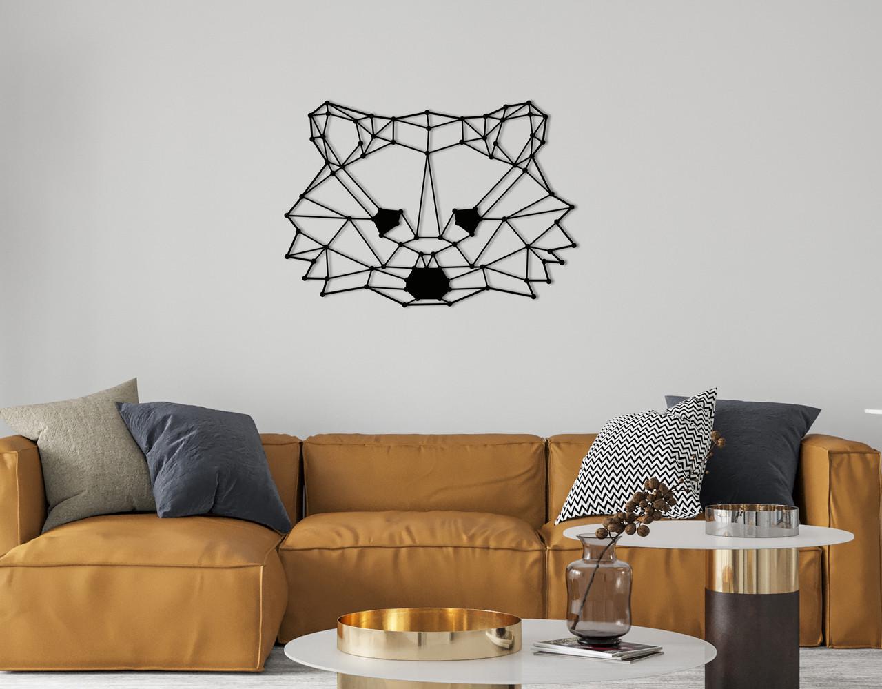 Декоративное панно на стену Upwood Decor Ferret 80х112,8 см Black (1585023111)