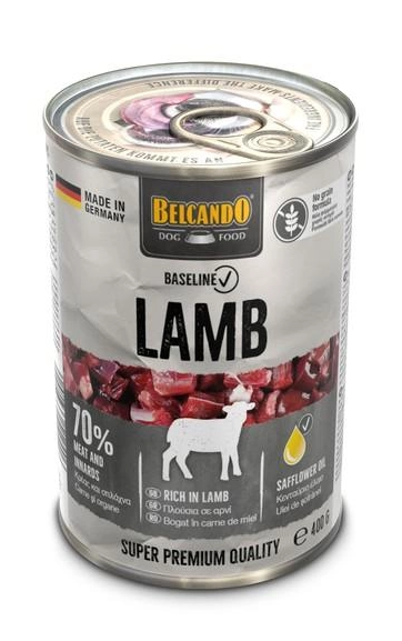 Консерви для собак Belcando Baseline Lamb з ягням 400 г