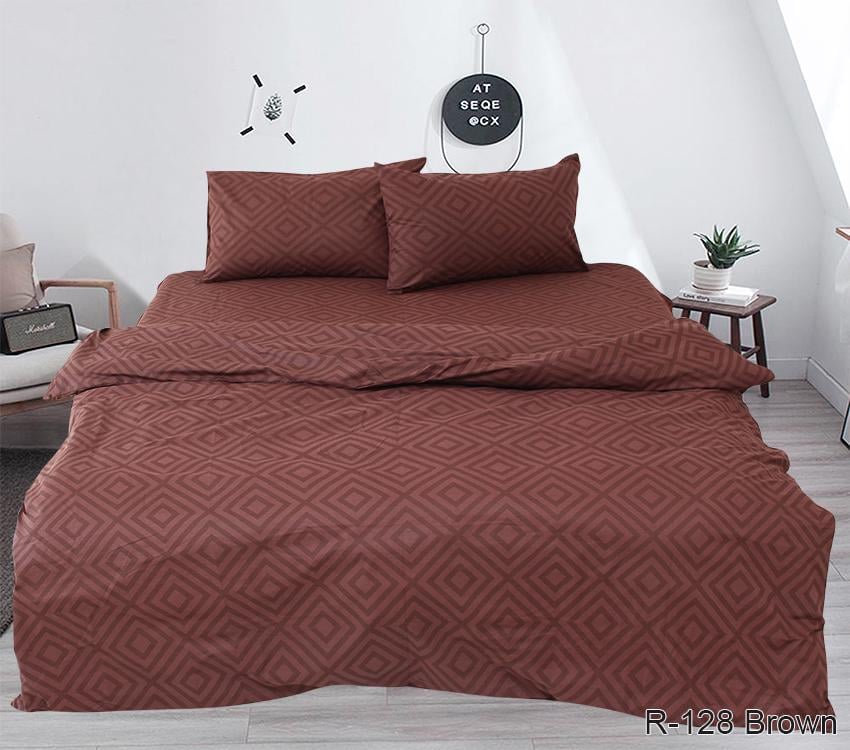 Комплект постельного белья TAGtekstil семейный наволочки 50x70 см (R128Brown) Комплект постельного белья TAGtekstil семейный наволочки 50x70 см (R128Brown)