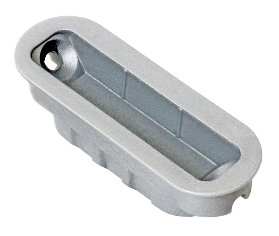 Ответная планка MINIMAL для магнитного замка AGB Polaris Серый (B02402.05.44)