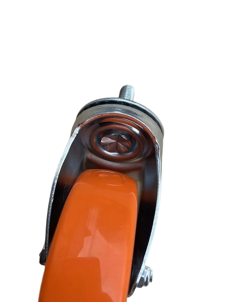 Колесо поворотное PVC на болте полиуретановое 125 мм (1845891571) - фото 3 Колесо поворотное PVC на болте полиуретановое 125 мм (1845891571) - фото 3