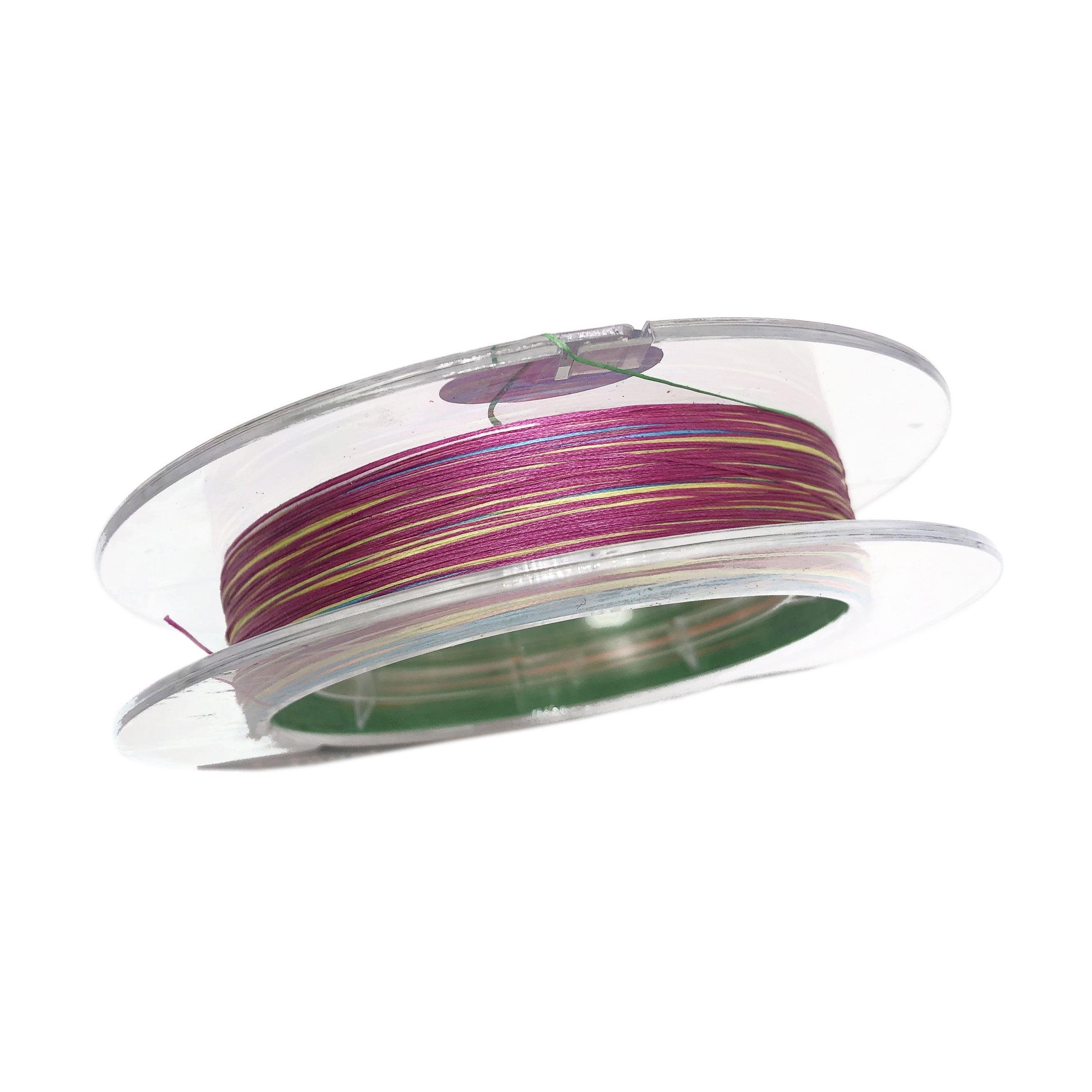 Шнур Pirate PEx12 0.8 100 м 0,14 мм 15,5 кг Різнокольоровий (7854) - фото 2