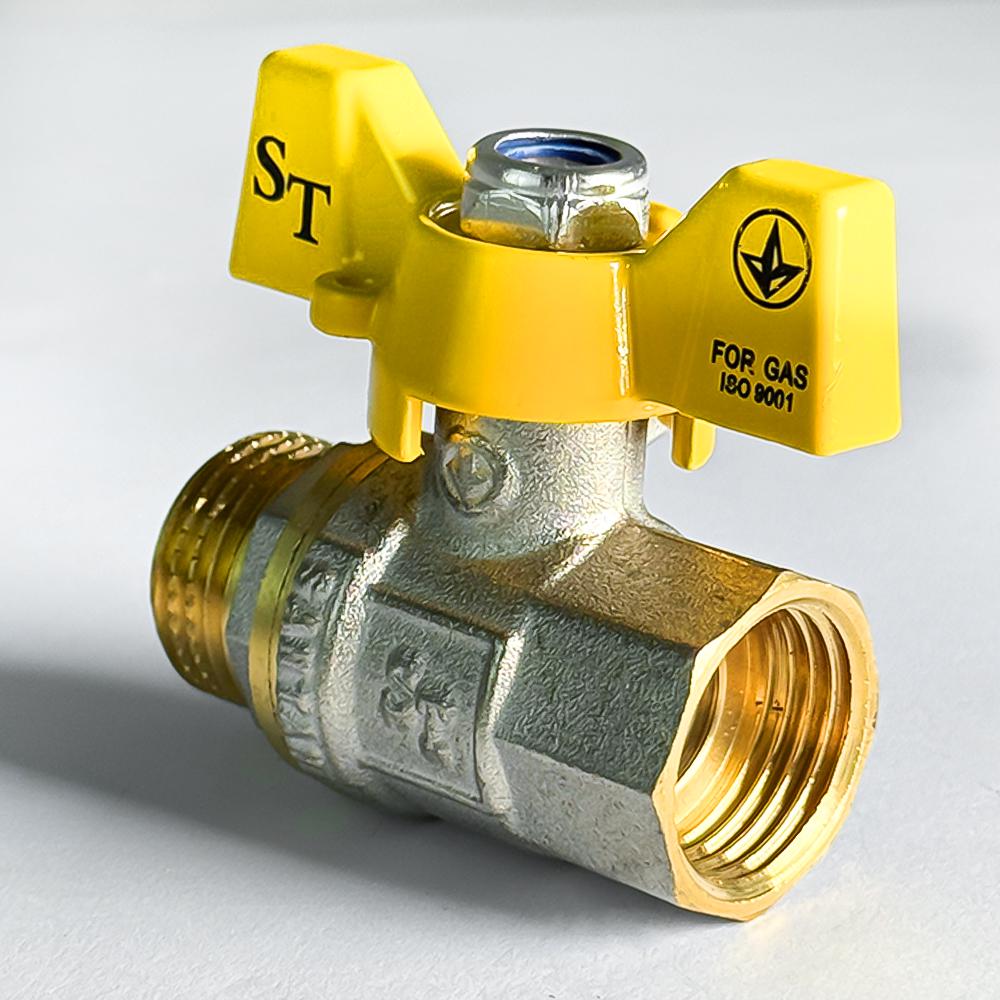 Кран кульовий SANTAN 607 1/2" НВ ЖБ - фото 3