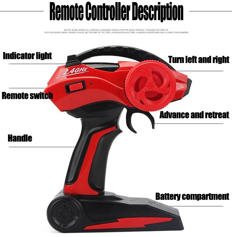 Радиоуправляемая машинка с полным приводом и Led фарами 35 см (VA-1430293463) - фото 5 Радиоуправляемая машинка с полным приводом и Led фарами 35 см (VA-1430293463) - фото 5