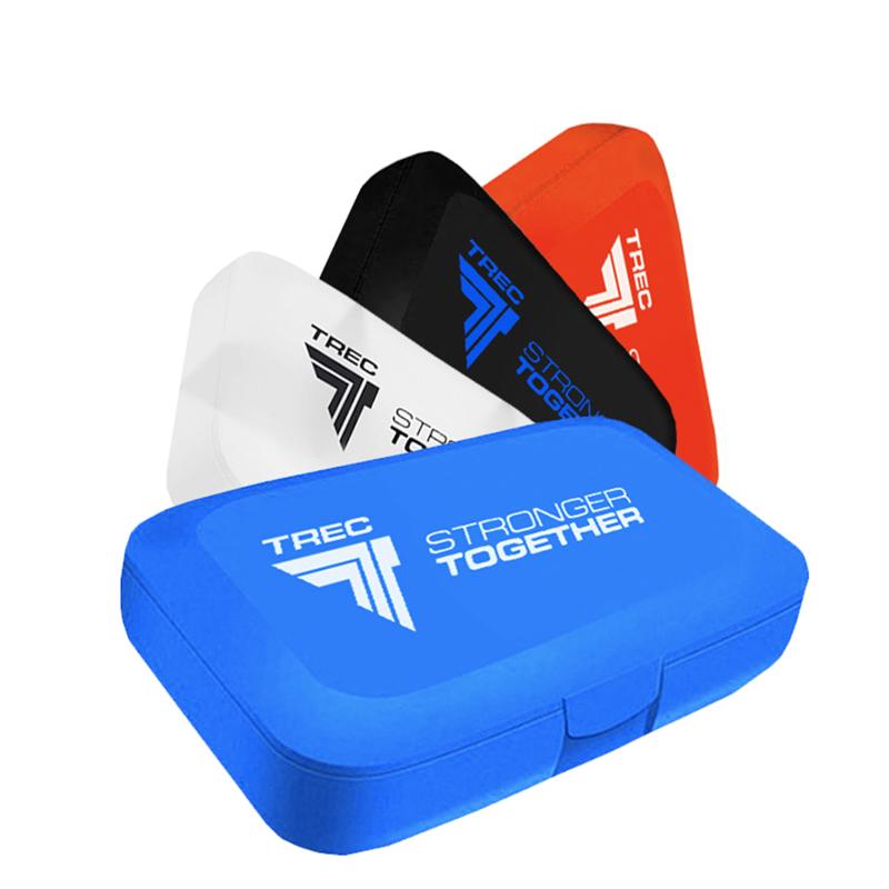 Таблетница Trec Nutrition Pillbox Stronger Together Синий (20725-01) - фото 2
