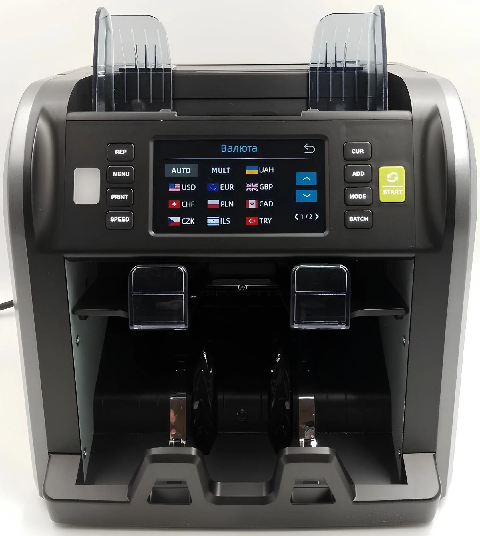 Счетчик банкнот Cron с автоматической сортировкой валют по UV/MG/MR (AL-958)