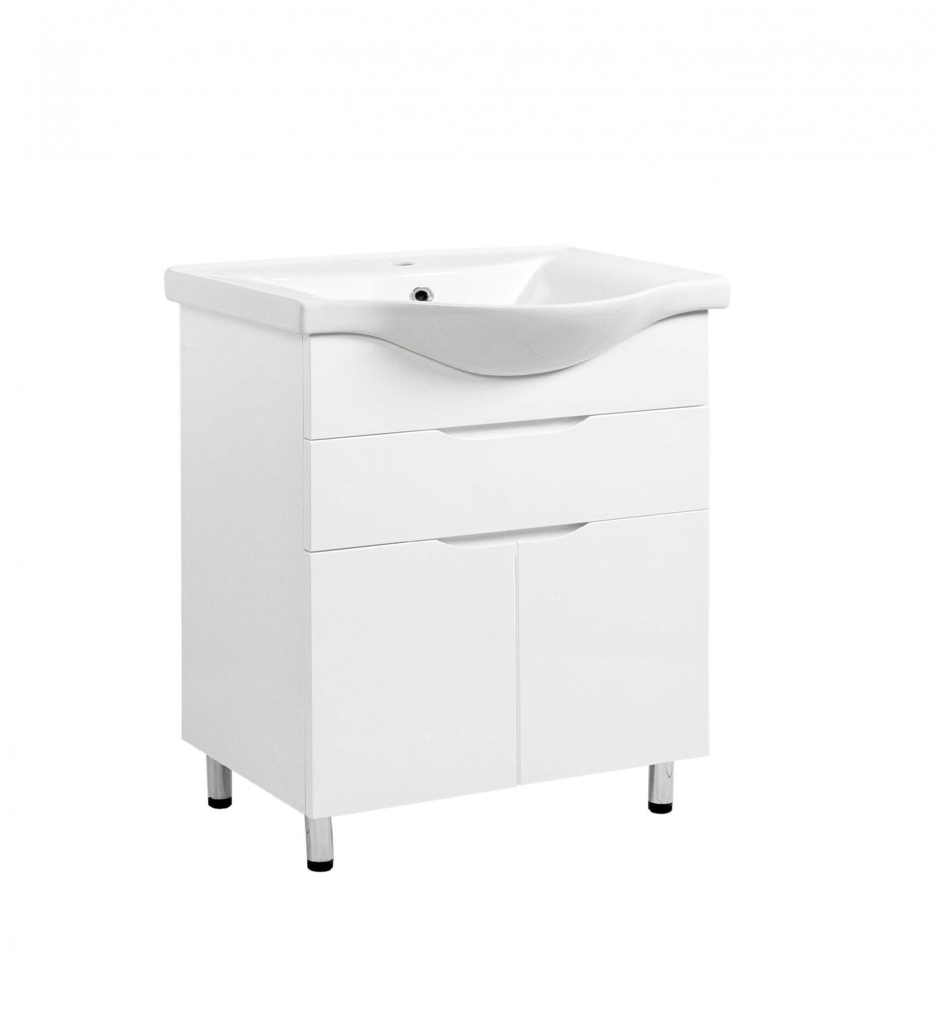 Тумба Sanwest Group Аляска Т-6 з умивальником Блумо 75 (88996505)