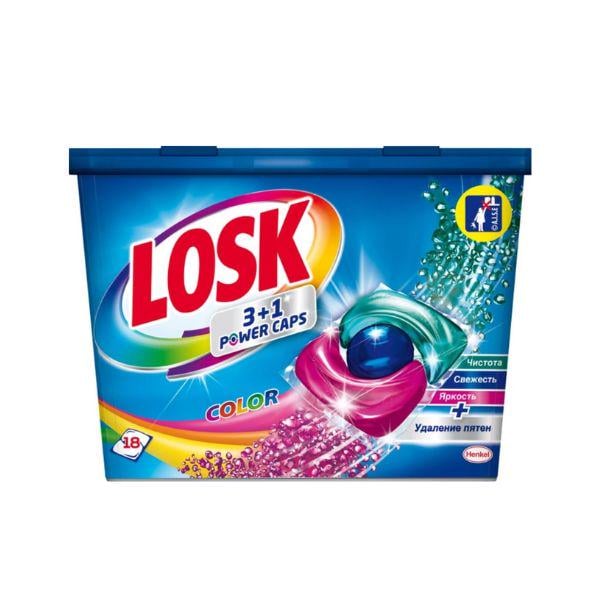 Капсули для прання Losk Color 18 шт. (НФ-00005000)