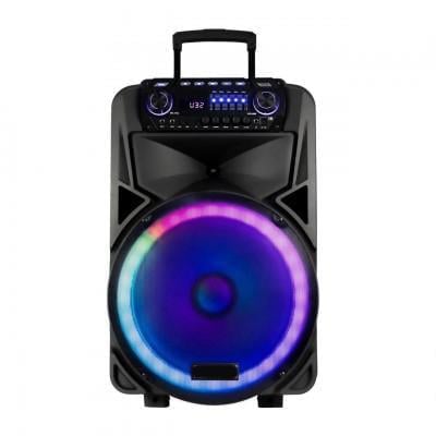 Портативная колонка XPRO SK-015 USB/SD/FM радио/Bluetooth 2 микрофона 250 Вт (41185-SK-015)