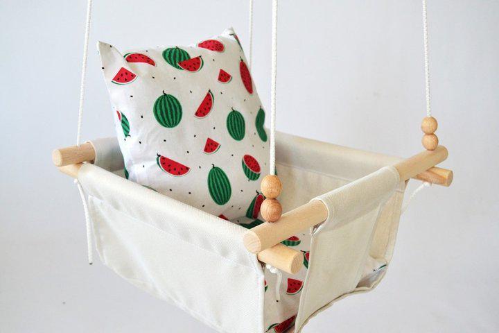 Дитяча гойдалка Infancy Бахча Молочний (10140312) - фото 9 Дитяча гойдалка Infancy Бахча Молочний (10140312) - фото 9