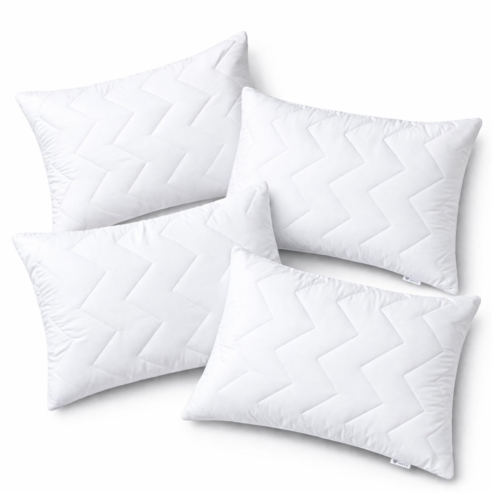 Набор подушек Nordic Eco из переработанного волокна 4 шт. 50х70 см Белый (27491)