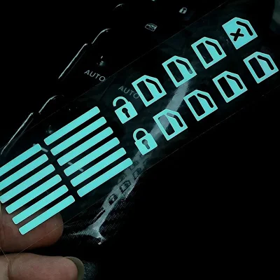 Набір фосфорних наклейок для кнопок в авто (Y02278) - фото 5 Набір фосфорних наклейок для кнопок в авто (Y02278) - фото 5