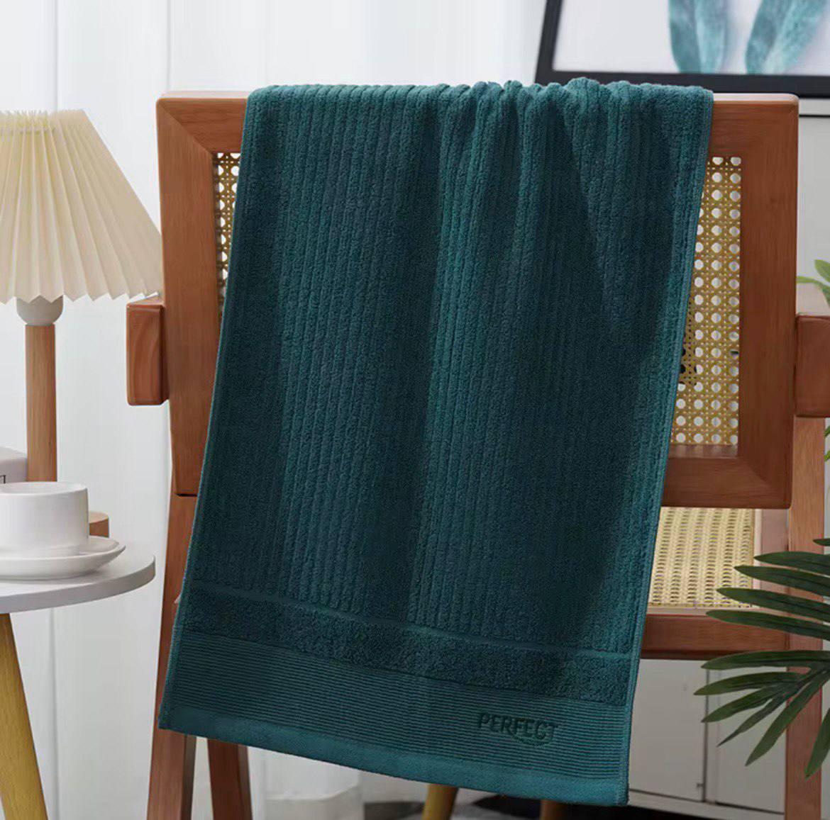 Набор полотенец Perfect Style 3в1 Темно-зеленый (NR3in1BathGreenPerfect) - фото 4 Набор полотенец Perfect Style 3в1 Темно-зеленый (NR3in1BathGreenPerfect) - фото 4