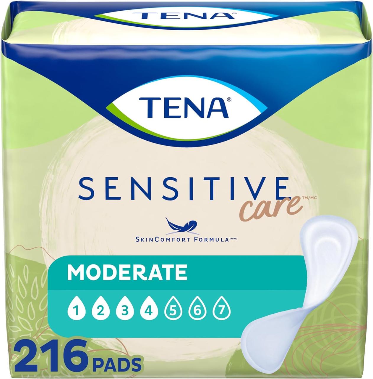 Прокладки Tena для контролю сечового міхура та у післяпологовому періоді для жінок 216 шт.