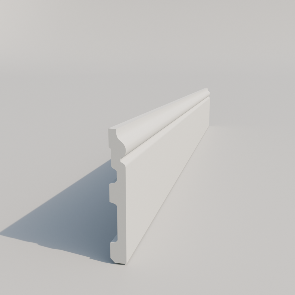 Плинтус полиуретановый Gaudi Decor CR 3241 120x15x2000 мм (17516291) Плинтус полиуретановый Gaudi Decor CR 3241 120x15x2000 мм (17516291)