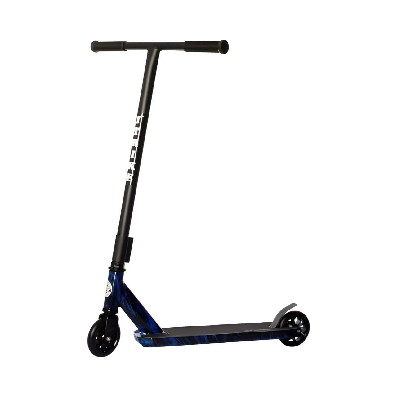 Самокат трюковый SR 2-064-5-WP4 с цветным принтом алюминий/сталь Черный (26159925)