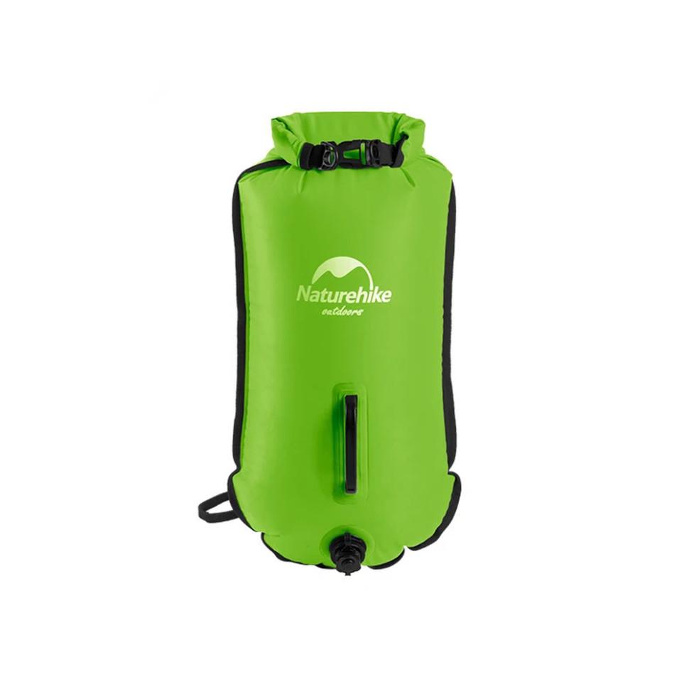 Буй-гермомешок с хомутом Naturehike NH17S001-G 18 л 50x25x20 см Green (6927595777251)