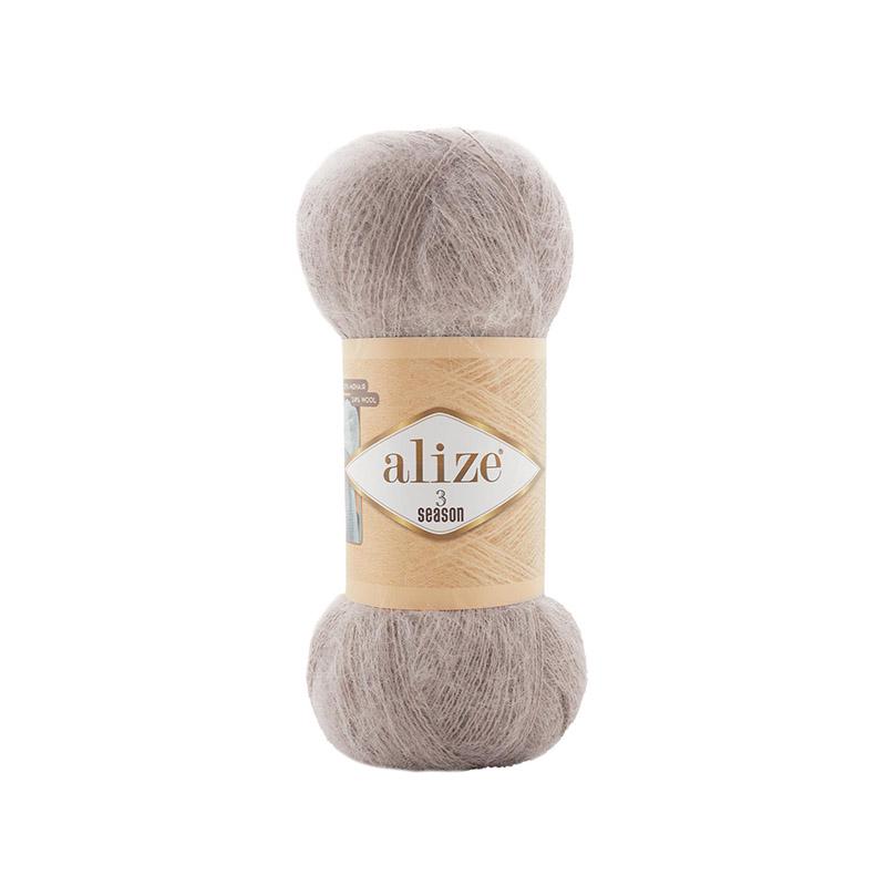 Пряжа Alize 3 SEASON 541 Норка