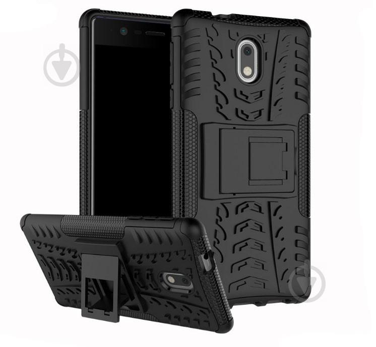 Чехол Armor Case для Nokia 2 Черный (hub_EOiR42692) - фото 2