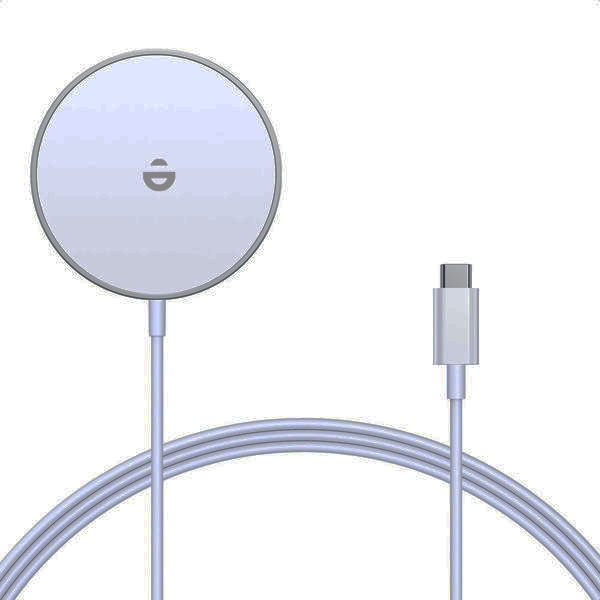 Зарядний пристрій бездротовий Choetech MagSafe Qi магнітний з алюмінієвою підставкою 15 Вт (H047) - фото 3 Зарядний пристрій бездротовий Choetech MagSafe Qi магнітний з алюмінієвою підставкою 15 Вт (H047) - фото 3