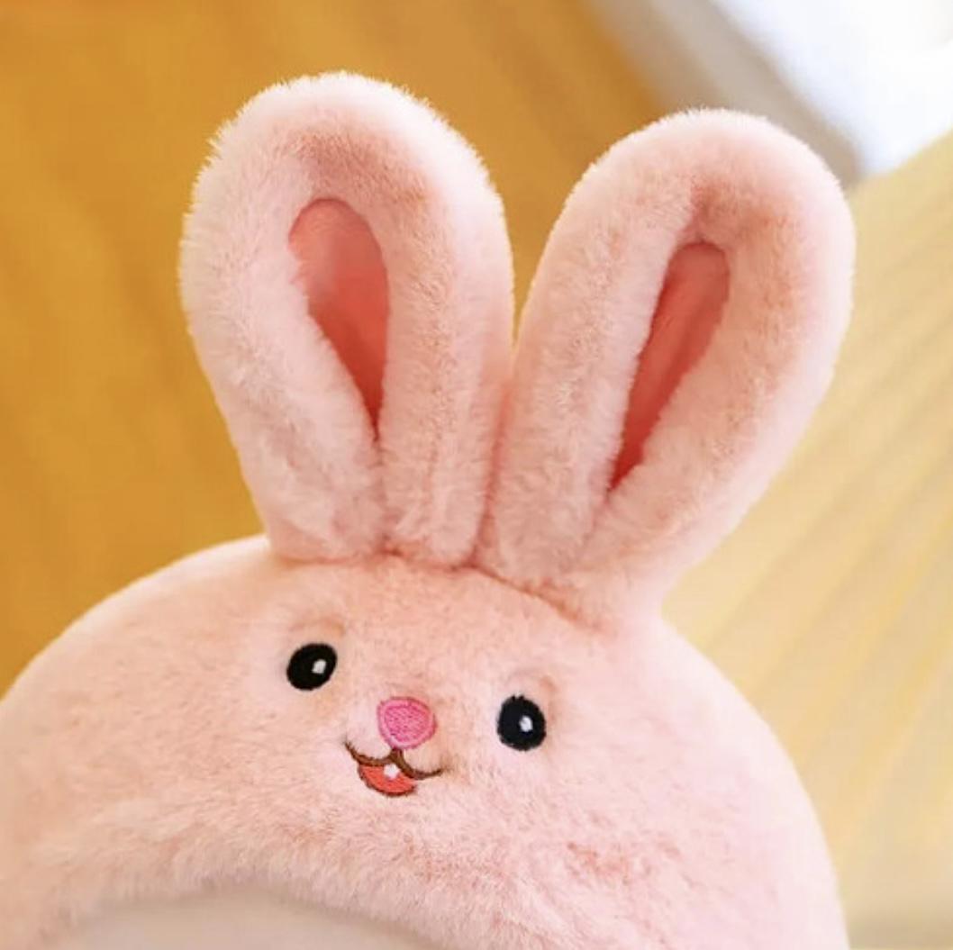 Мягкая игрушка детская Свинка Заяц 2в1 плюшевая Розовый - фото 3 Мягкая игрушка детская Свинка Заяц 2в1 плюшевая Розовый - фото 3