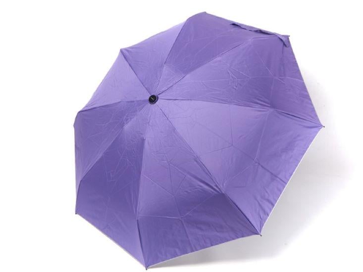 Мини-зонтик женский автомат TOP RAIN 744-11 8 спиц 23 см Сиреневый/Серебристый (37282987)