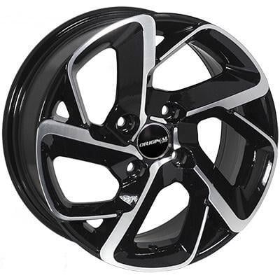 Диски на авто Zorat Wheels BK5714 R15 W6.5 PCD4x108 ET25 DIA65.1 BP - фото 1