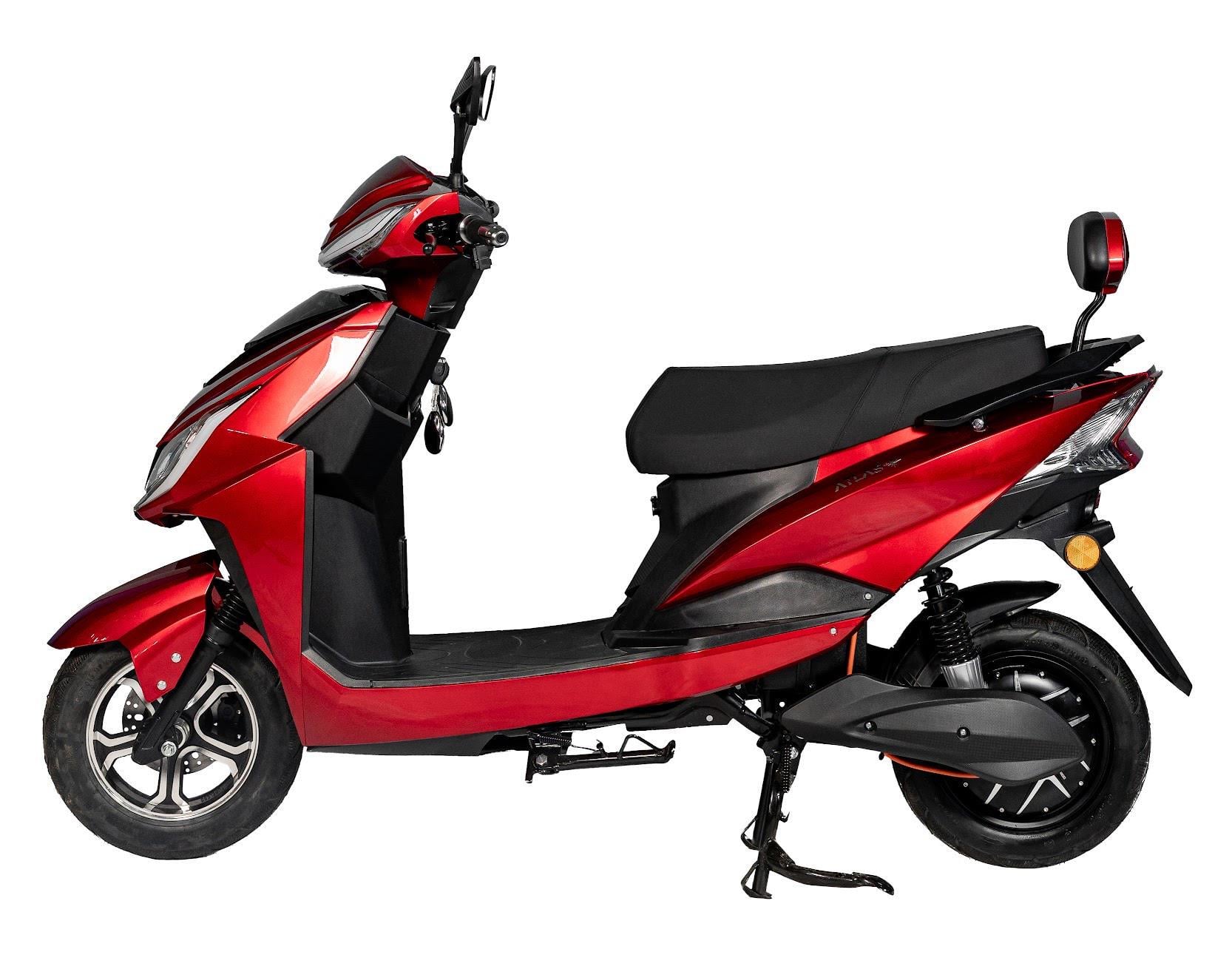 Электроскутер ATLAS Spider Lithium 1500 W Red (3011)