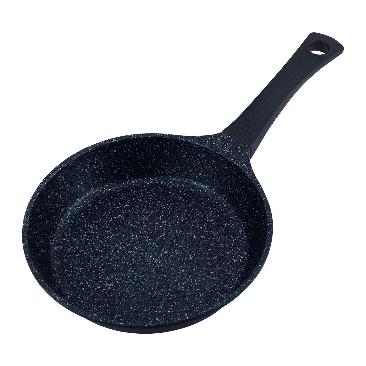 Сковорідка Kamille Eternity KM-4294-BK d 24 см Чорний (113832)