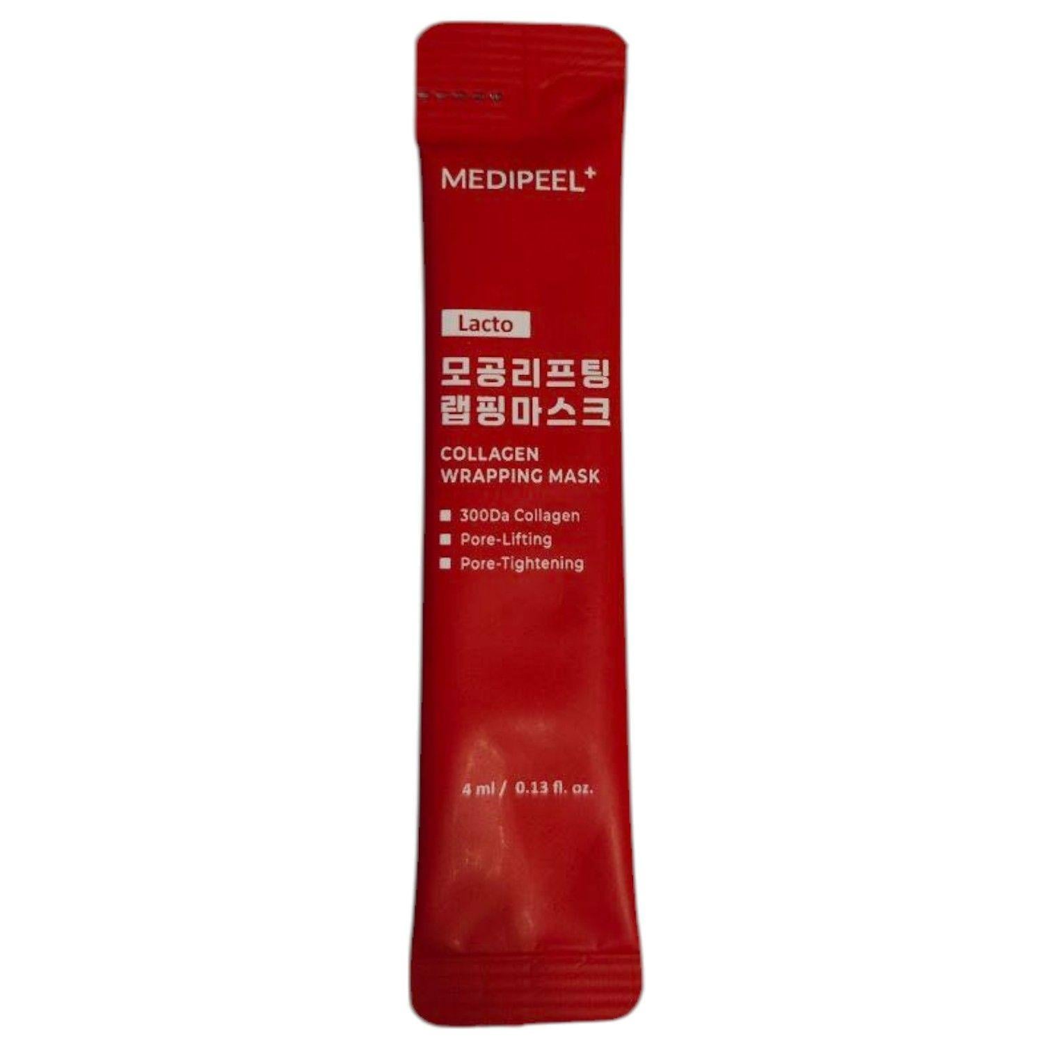 Маска-пленка для лица с коллагеном укрепляющая Medi-Peel Red Lacto Collagen Wrapping Mask 4 мл Маска-пленка для лица с коллагеном укрепляющая Medi-Peel Red Lacto Collagen Wrapping Mask 4 мл