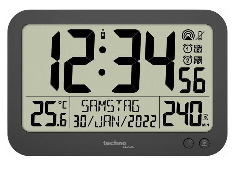 Часы настенные Technoline WS8026 Black (WS8026) Часы настенные Technoline WS8026 Black (WS8026)