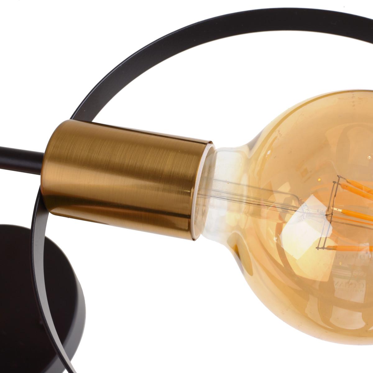 Люстра лофт Brille BL-789S/5 E27 BK FG - фото 3