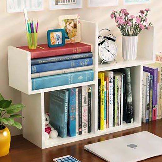 Полка книжная настольная из дерева Опортуна Зефир (КПА-020520)