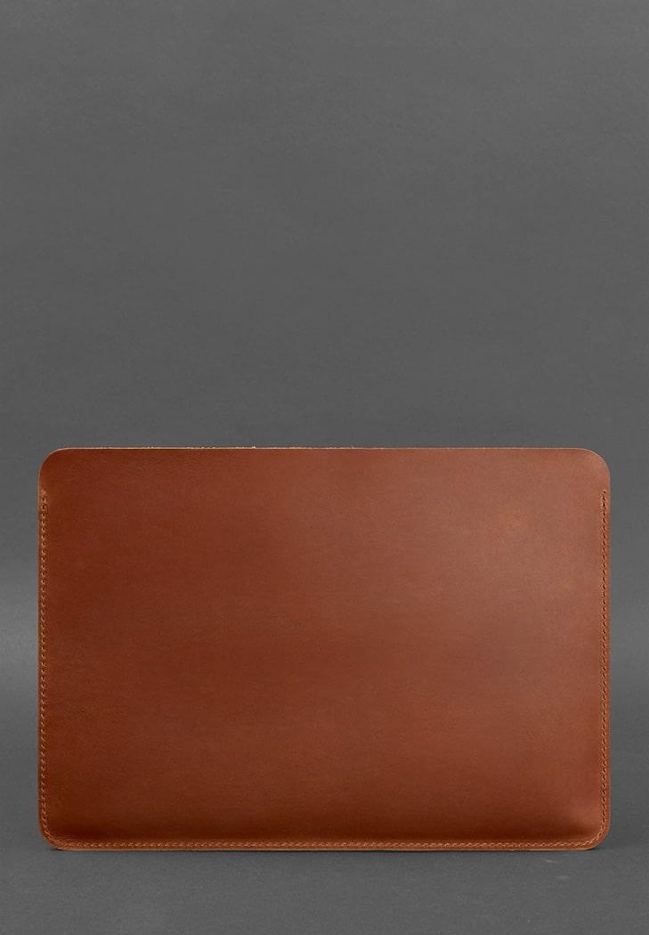 Чехол кожаный для MacBook 14" Crazy Horse Светло-коричневый (A-027420) - фото 5 Чехол кожаный для MacBook 14" Crazy Horse Светло-коричневый (A-027420) - фото 5