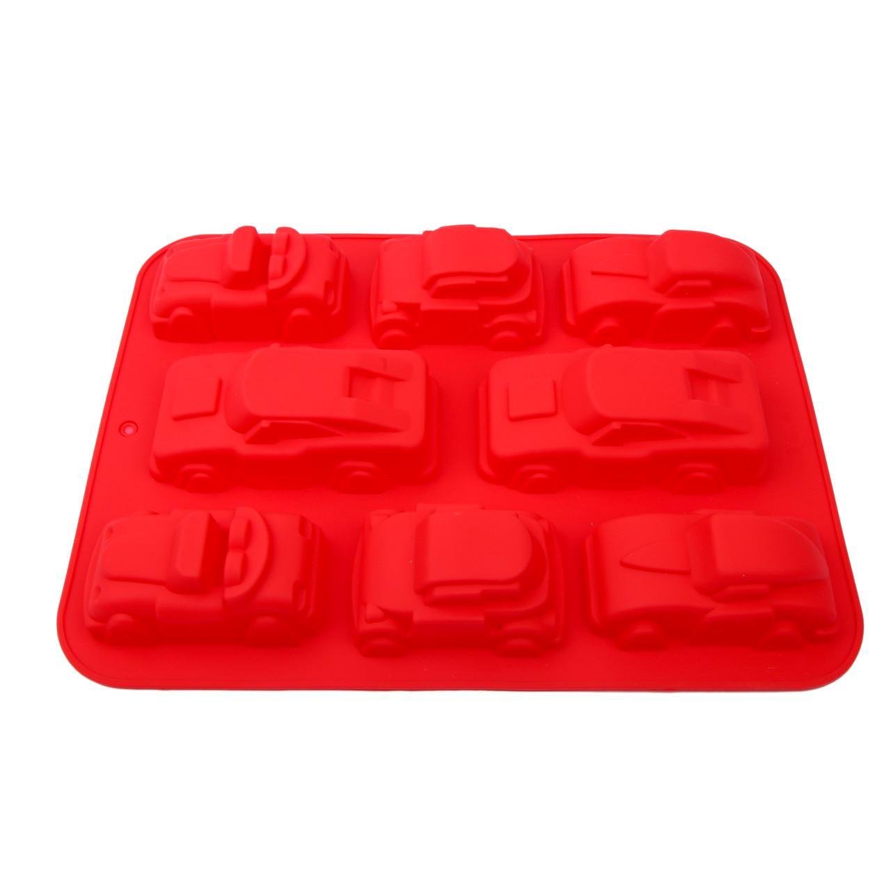 Форма силиконовая для выпечки Мащинки 32,5х23 см Красный (2356744482)