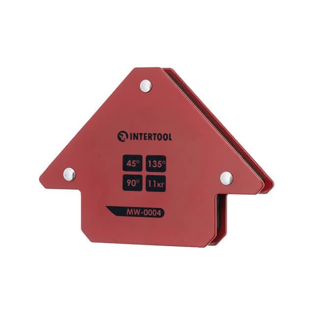 Тримач магнітний для зварювання стріла Intertool MW-0004 45°/90°/135° 11 кг 70х80х14 мм