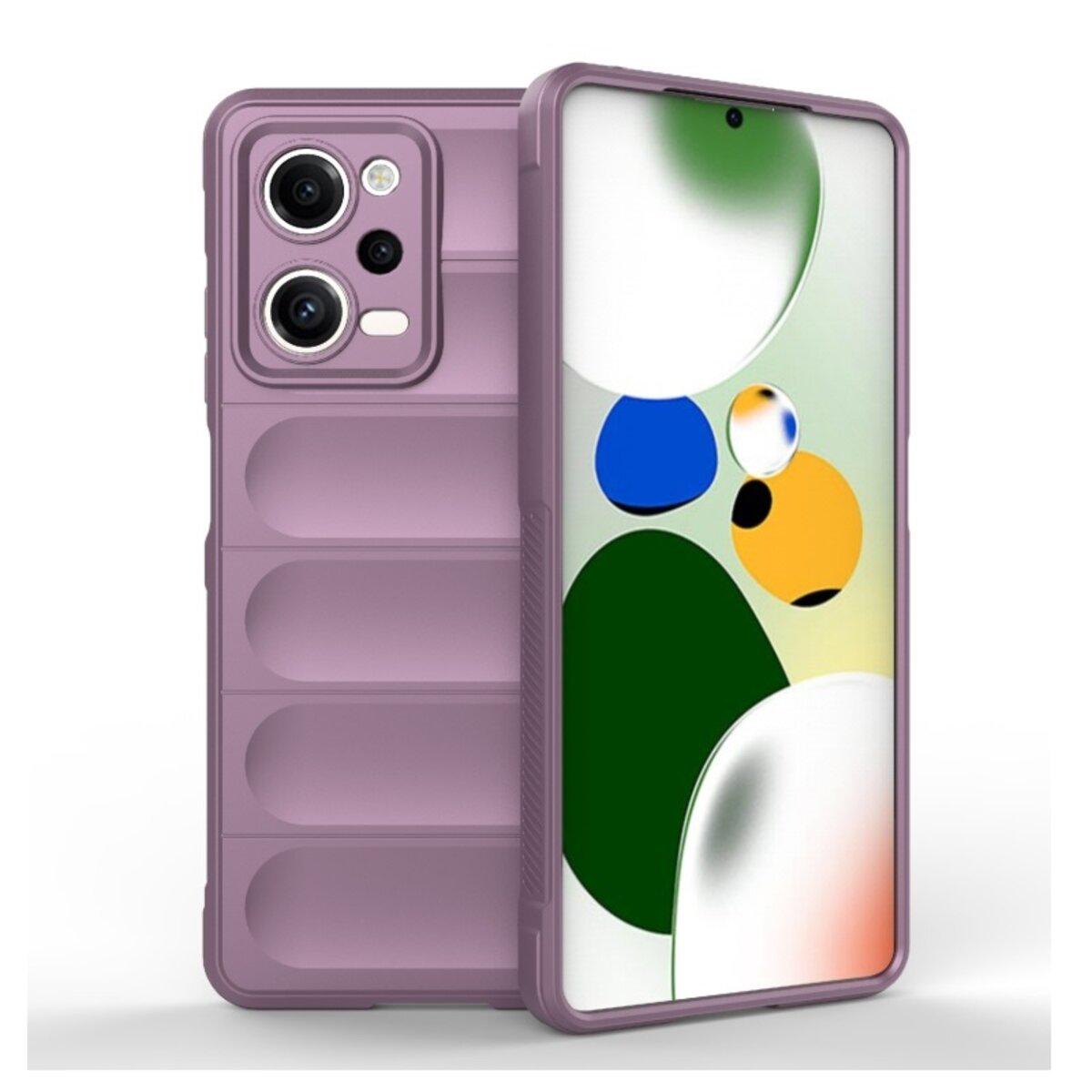 Противоударный чехол для Xiaomi Redmi Note 12 Pro 5G Cosmic Magic Shield / Lavender
