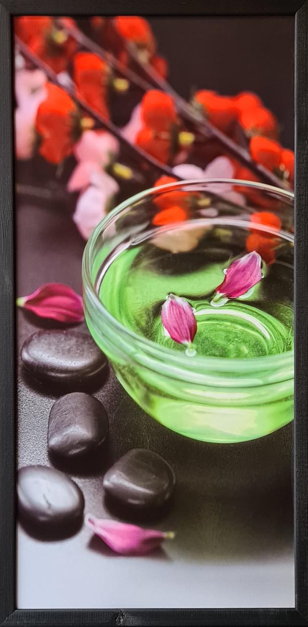 Фотокартина в деревянной раме Flavor oil 2 33х70 см (POS-3370-223)