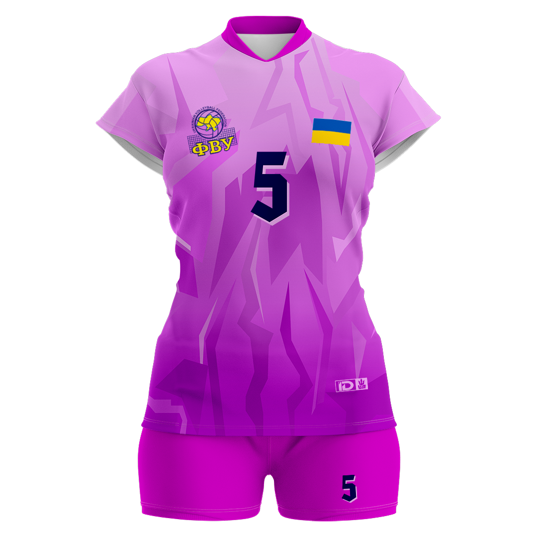 Волейбольна ігрова жіноча S Рожевий/Ліловий (16240212)