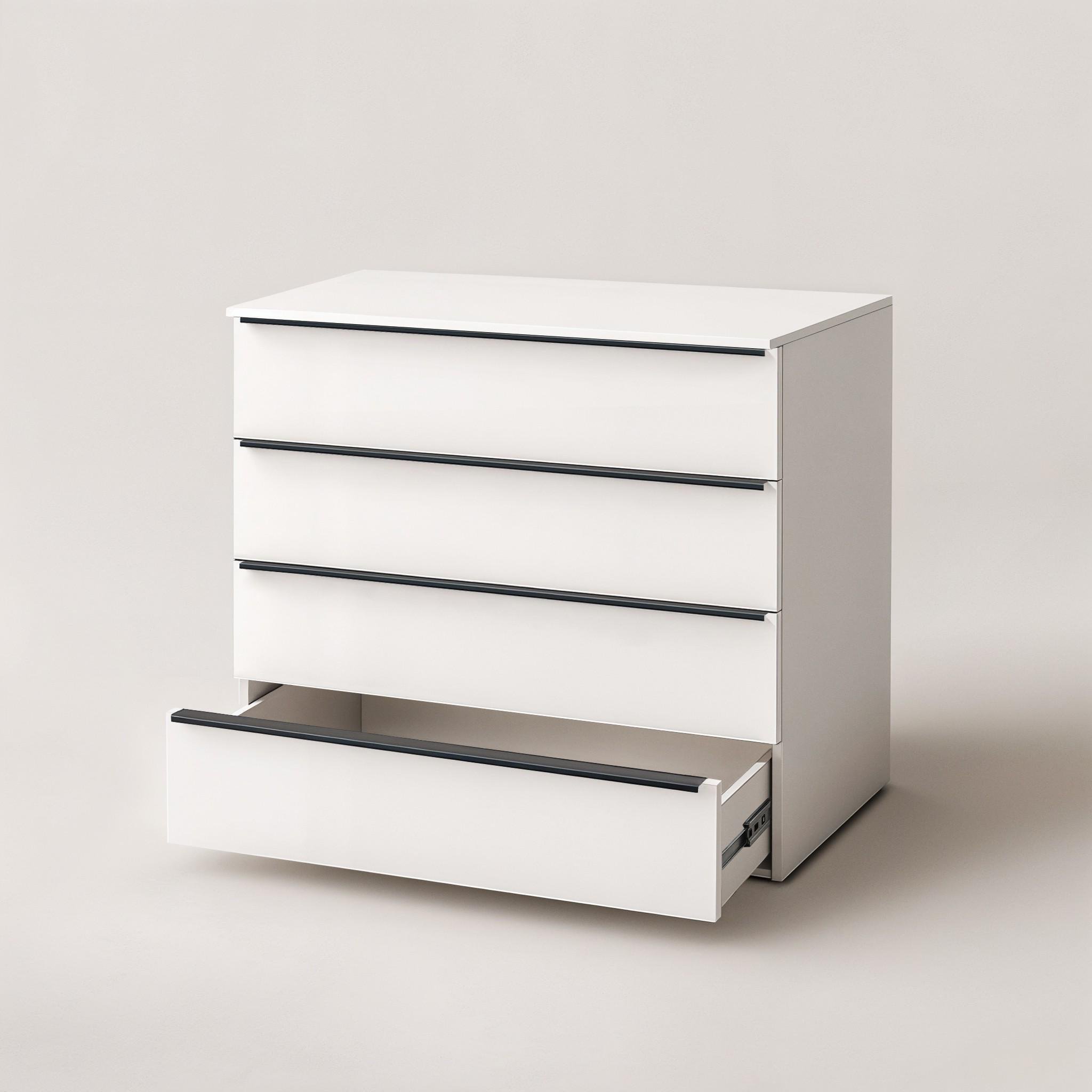 Комод на 4 шухляди FTX-4 1000х544х1014 мм Білий - фото 3