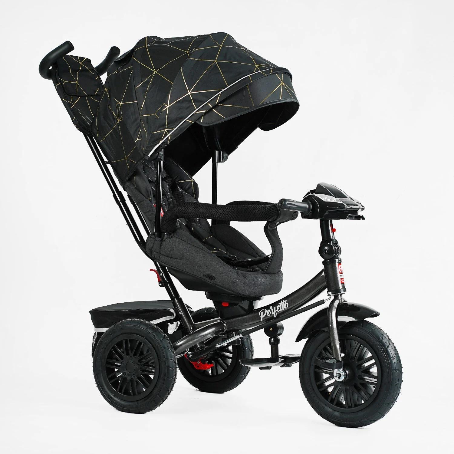 Детский велосипед BestTrike USB Bluetooth 3-х колесный Black (145109)