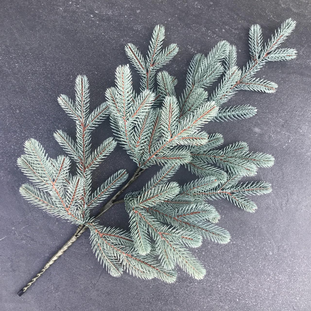 ᐉ Ветка искусственной хвои декоративная SGH Traditional 60 см Голубой ...