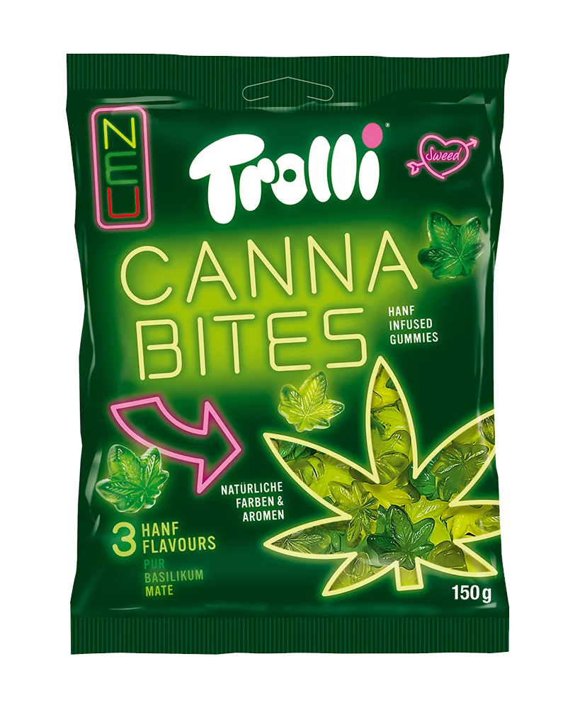 Конфеты желейные Trolli Canna Bites 150 г (2149723758)