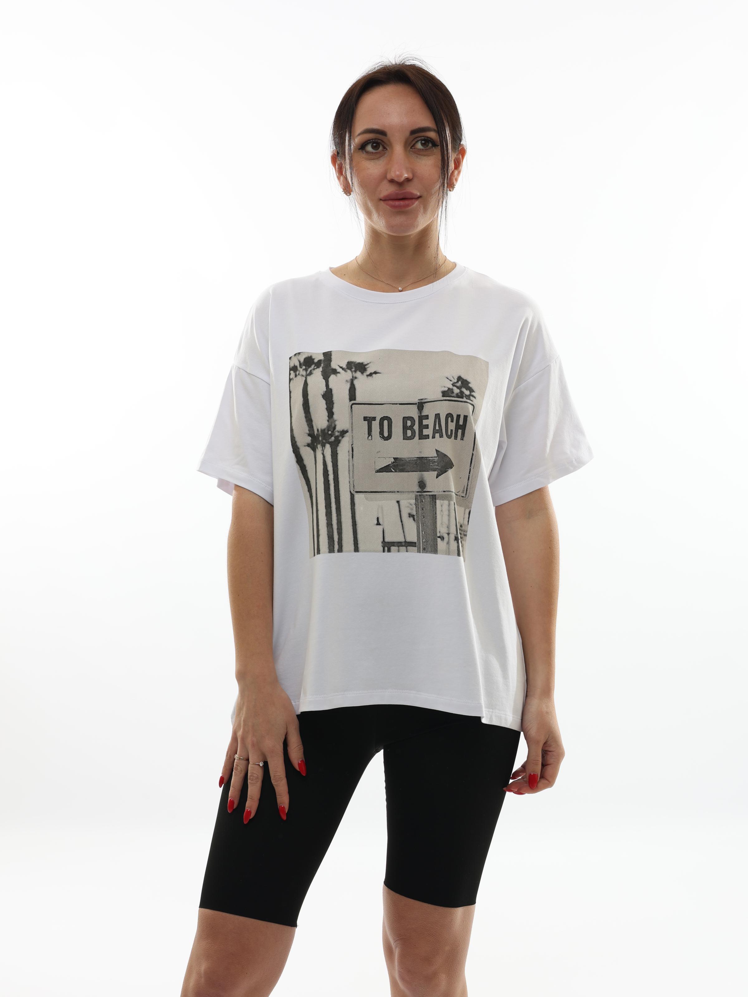 Футболка женская ANIDIN XXL Белый (278564-XXL)