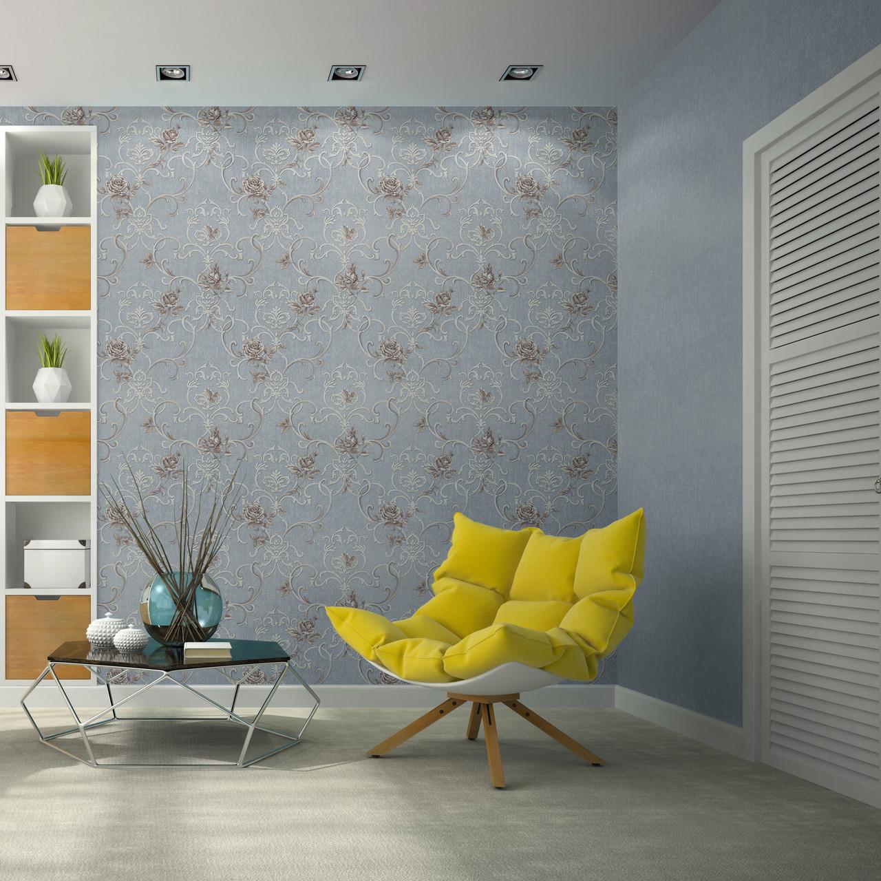 Шпалери універсальні LS 10,05х1,06 м Світло-сірий (1460/3) - фото 4