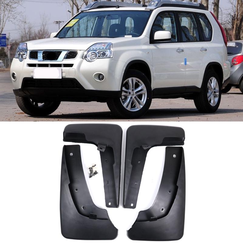 Бризковики MGC Nissan X-Trail T31 2007-2013 р. в. комплект 4 шт. (63854-JG000/63855-JG000/78812-JG000/78813-JG000) - фото 4