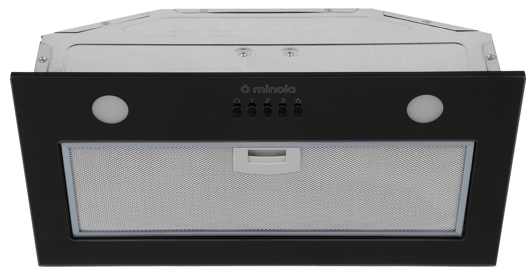 Витяжка Minola HBI 52621 BL GLASS 700 LED повновбудована (29922)