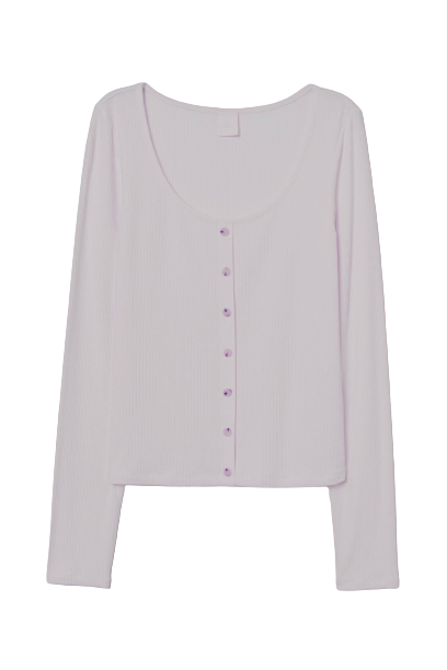 Лонгслив H&M L Молочный (17067331000)