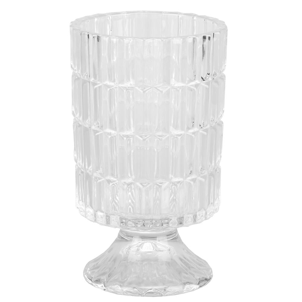 Ваза настольная стеклянная Light House Хрупкость 185 см Прозрачный (8915-001)